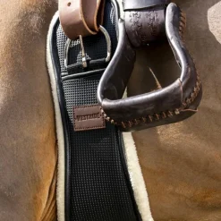 Sangles De Western*Westride - Sangle western soft mouton synthétique Noir