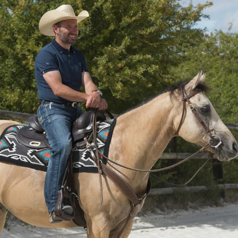 Selles Western*Westride - Selle western by Franck Perret Arvada chocolat Marron