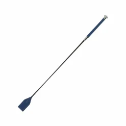 Cravaches|Dressage*Whip&Go - Cravache soft marine/ argent